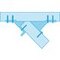 Sabot d'angle 45°